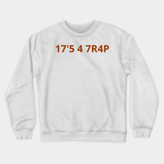 It's a Trap Numbers - Terry's Shirt Solar Opposite Inspired Crewneck Sweatshirt by Smagnaferous